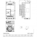 Falownik wektorowy 11kW 3-fazowy 460VAC Delta Electronics VFD110E43A